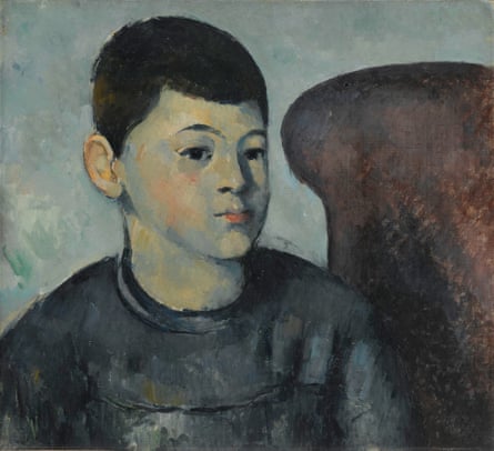 Portrait of the Artist’s Son, 1881-2, by Paul Cézanne.