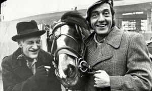 Albert Steptoe, pictured with son Harold and their horse Guivarc’h.