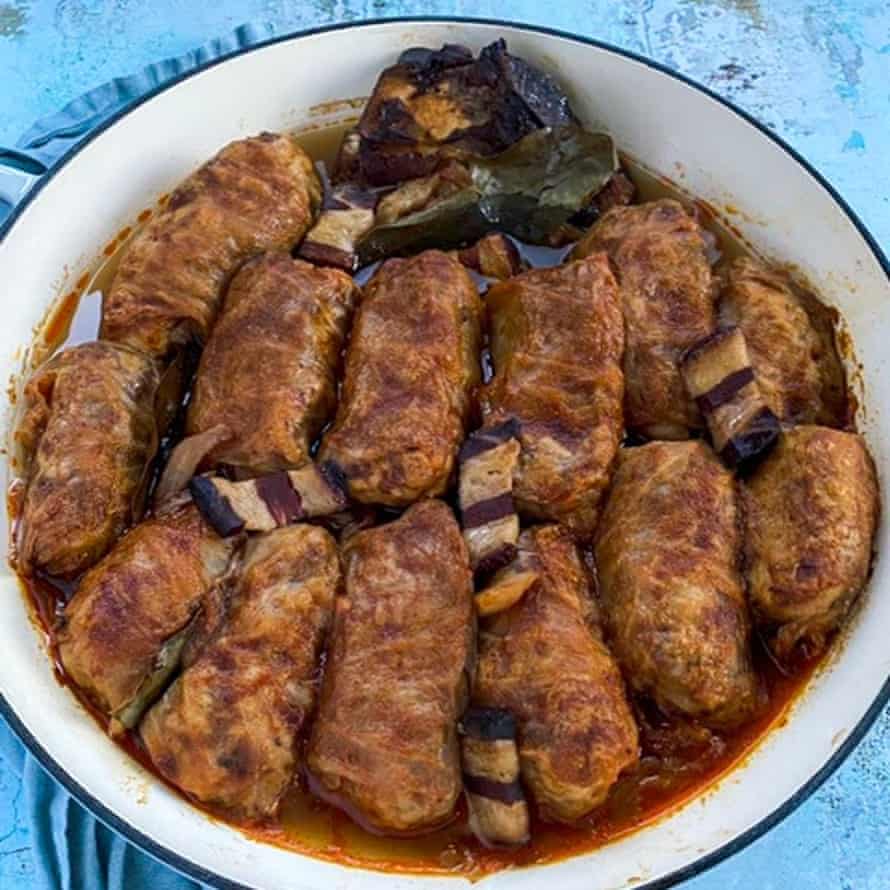 Sarma de chou aigre traditionnel de Macédoine