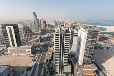 Lusail, a new coastal city born in part from the desire to diversify the Qatari economy and distance it from oil dependence. 