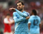 ‘Grumpy’ Guardiola unclear about Bernardo Silva’s Manchester City future: football news – live
