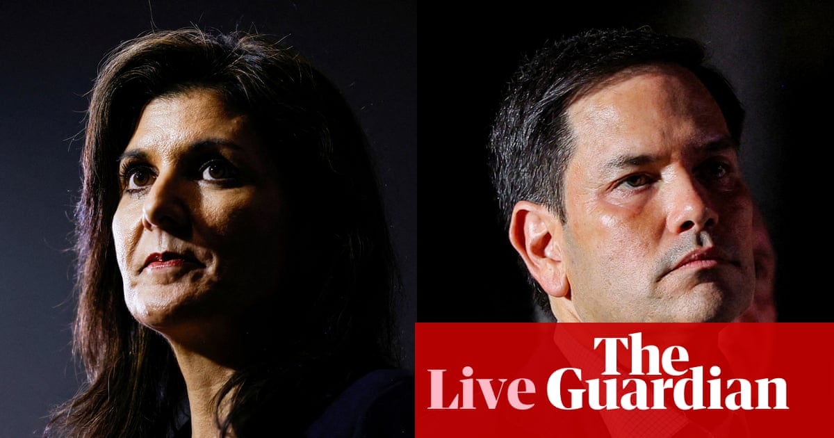 Trump’s former rivals to stage show of unity as Haley, DeSantis and Rubio expected to address Republican national convention - live