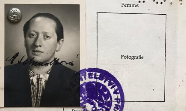 An image of Marie Schmolka taken from identity documents