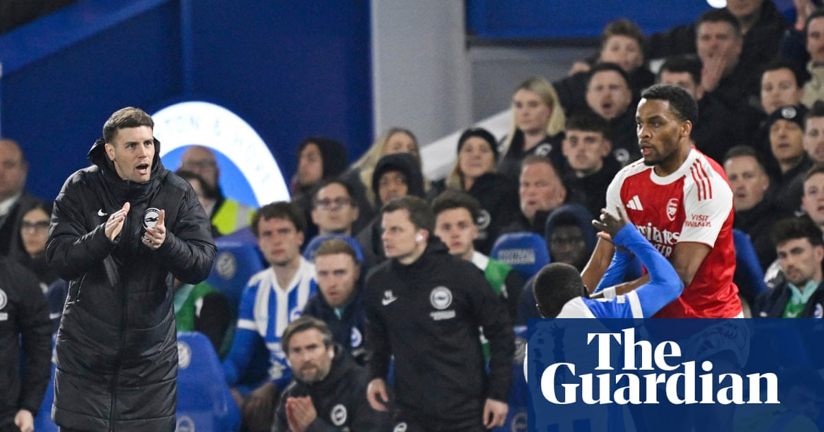 ‘Only one team tried to play’: Hürzeler hits out at Arsenal after win at Brighton