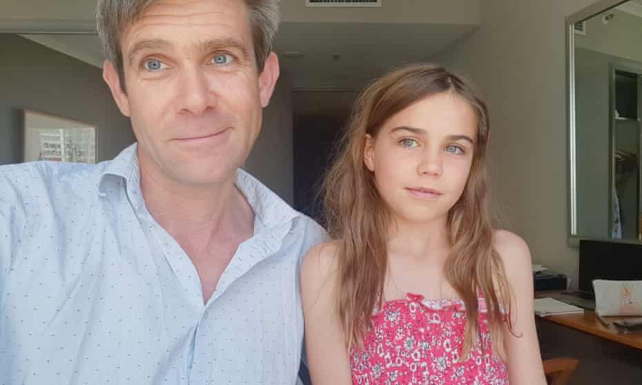 Andrew Thomas found out he and his 10-year-old daughter