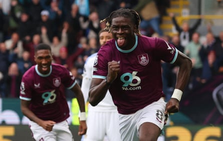 Lesley Ugochukwu celebrates scoring in BurnleyâÂÂs October 2025 win at home against Leeds