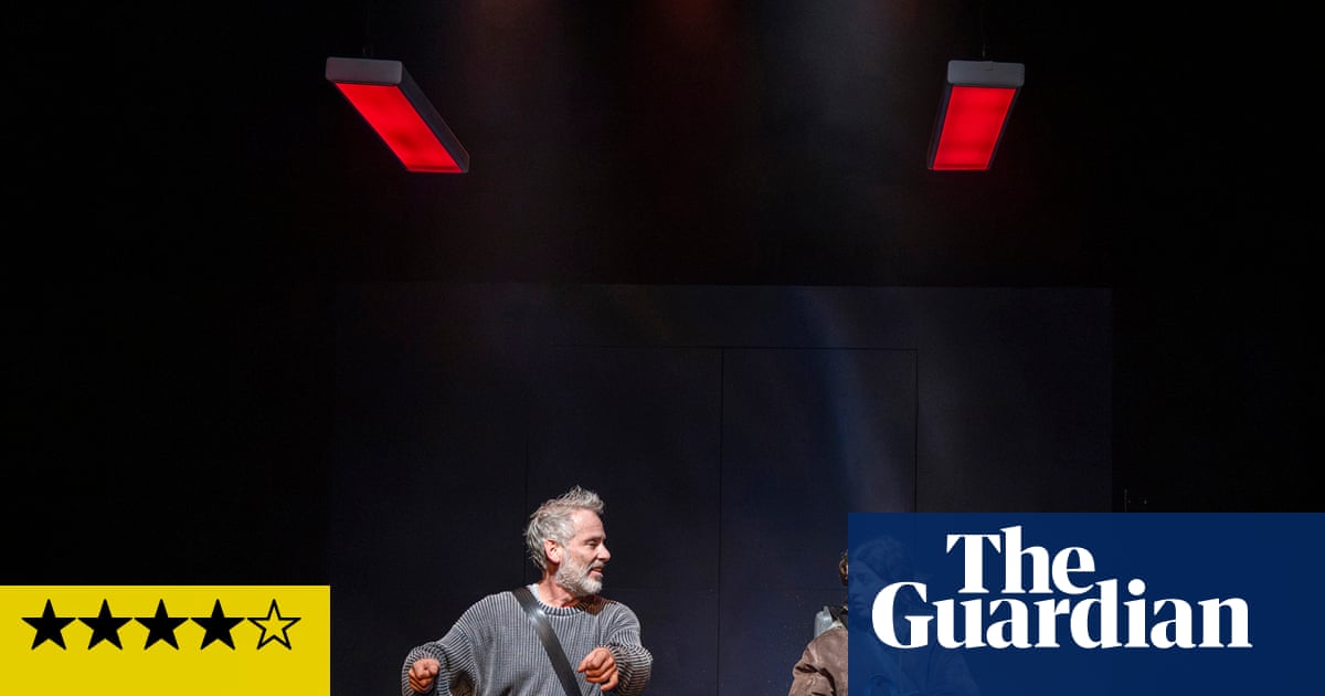 Fatherland review – bristling banter and barbed exchanges on the bus | Theatre Fatherland review – bristling banter and barbed exchanges on the bus | Theatre