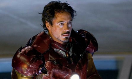 Robert Downey Jr in 2008’s Iron Man