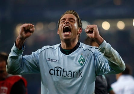 Werder Bremen goalkeeper Tim Wiese