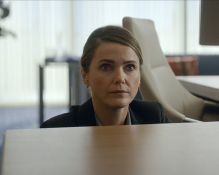Keri Russell as Kate Wyler in The Diplomat.