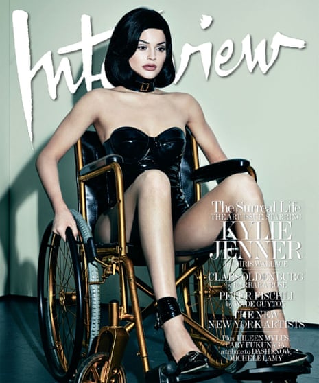465px x 558px - Kylie Jenner in bondage gear and a wheelchair: the shoots designed to shock  us | Fashion | The Guardian