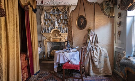 The master bedroom in Dennis Severs’ House