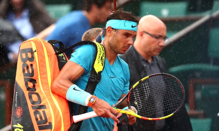 French Open Quarter Finals Nadal Comeback Against Schwartzman Halted By Rain As It Happened Sport The Guardian