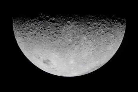 The moon, photographed by the Artemis II crew