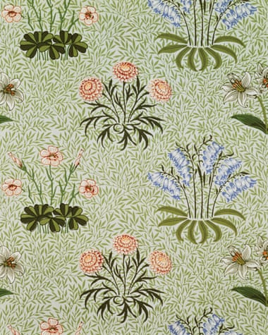 Wallpaper by William Morris, from 1870.