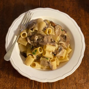 Mushroom pasta by America’s Test Kitchen