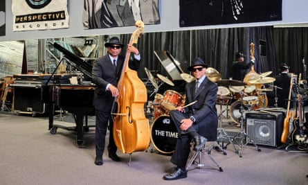 ‘I never had any problem with him being the boss, because he earned that right’ ... Terry Lewis, left, with Jimmy Jam.