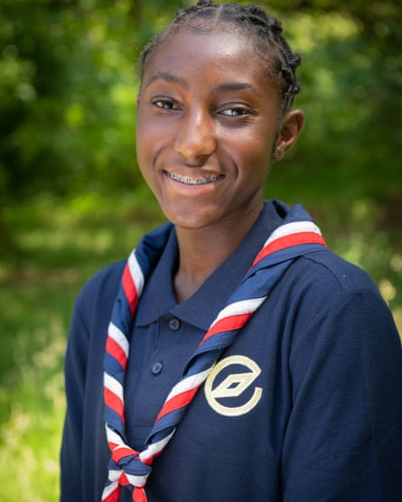 Ele Mondah headshot in Scout uniform