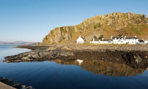 Eilean Eisdeal in the Firth of Lorn, Scotland.