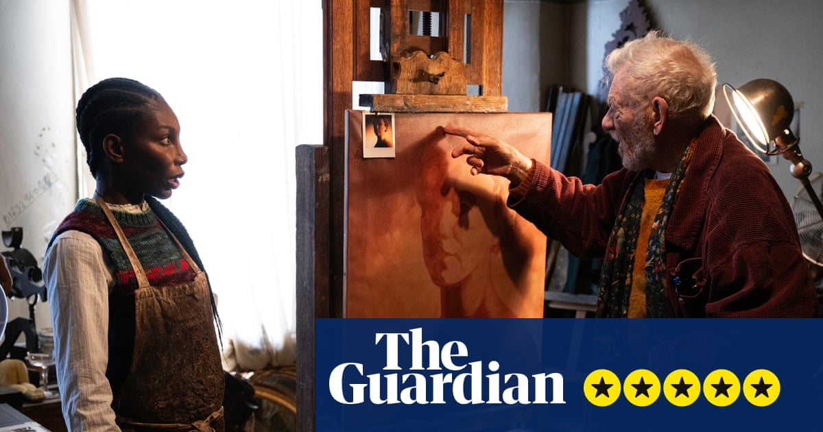The Christophers review – Ian McKellen and Michaela Coel are the double act of the year