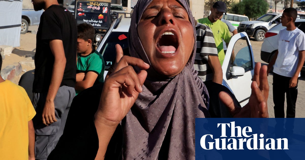 At least 20 Palestinians killed in crush at food distribution site in southern Gaza