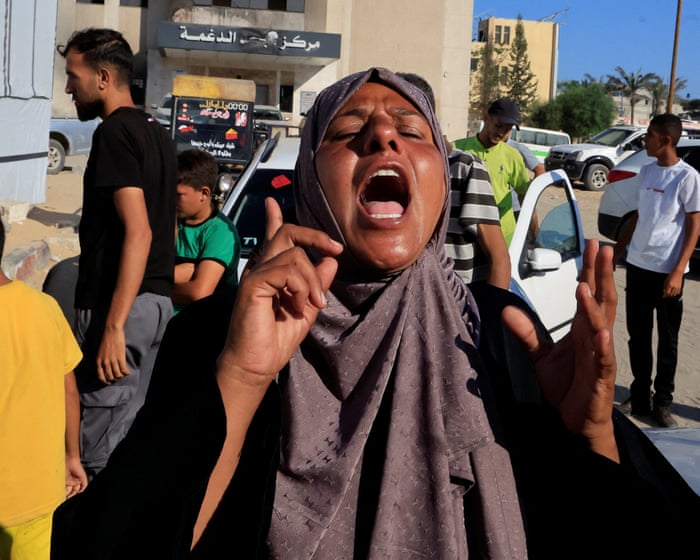 At least 20 Palestinians killed in crush at food distribution site in southern Gaza