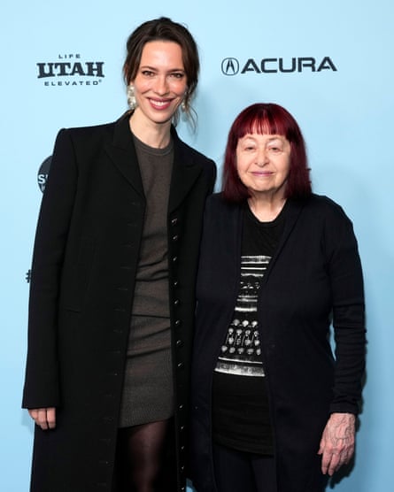 ‘It’s been a great experience for me’ … Rosenkrantz (right) with Rebecca Hall at the Sundance premiere of Peter Hujar’s Day.