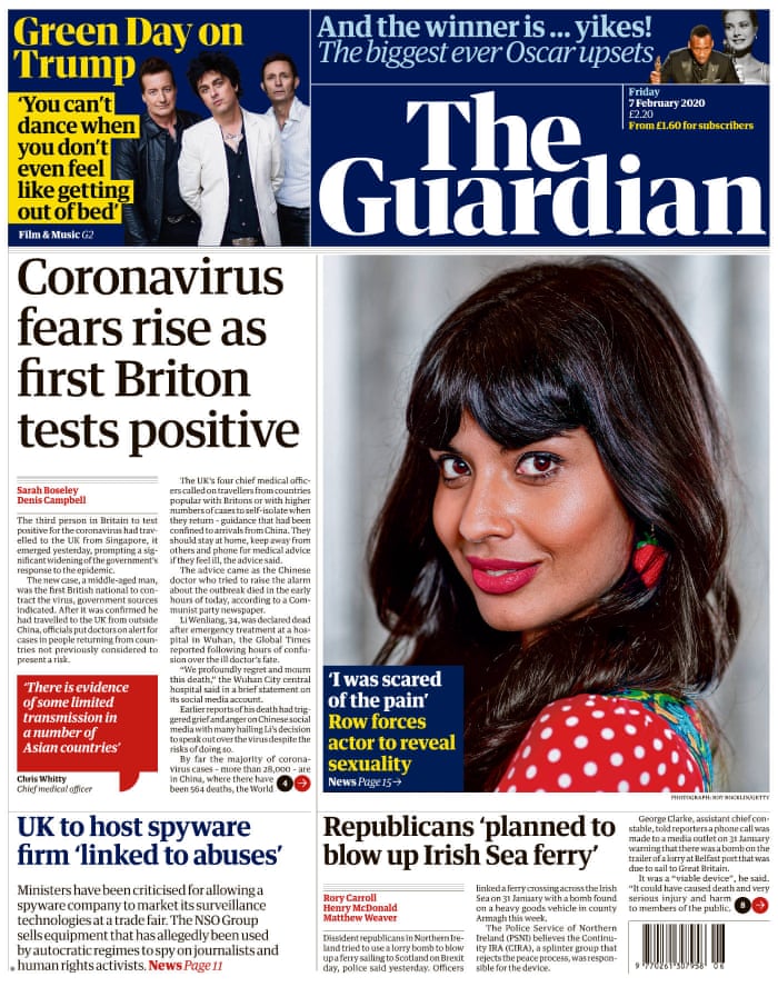 Friday Briefing Uk Spreads Virus Net Wider As China Seethes Mary Lou Mcdonald The Guardian