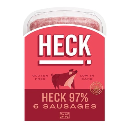 HECK 97% Pork Sausages 400g