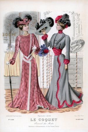 Victorian style from ‘Le Coquet’ fashion magazine.