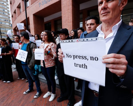 Global press freedom suffers sharpest fall in 50 years, report finds Global press freedom suffers sharpest fall in 50 years, report finds
