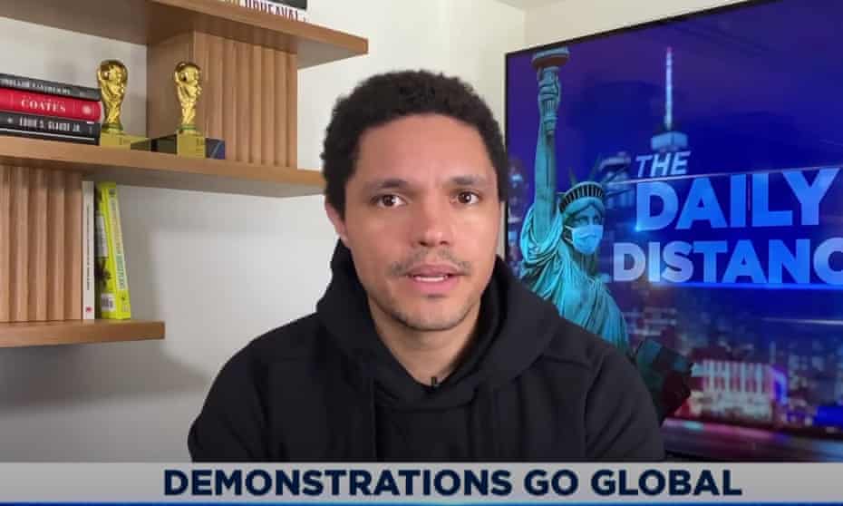 Trevor Noah: ‘Well, you know what? I hope those people are hungry, because they’re going to be eating their words.’