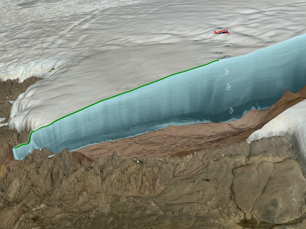 Impact crater 19 miles wide found beneath Greenland glacier | Science | The Guardian