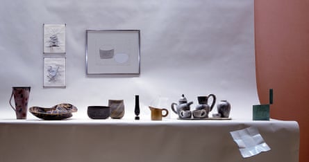 Works selected by the ceramic artist Alison Britton for The Maker’s Eye exhibition at the Crafts Council, 1982.