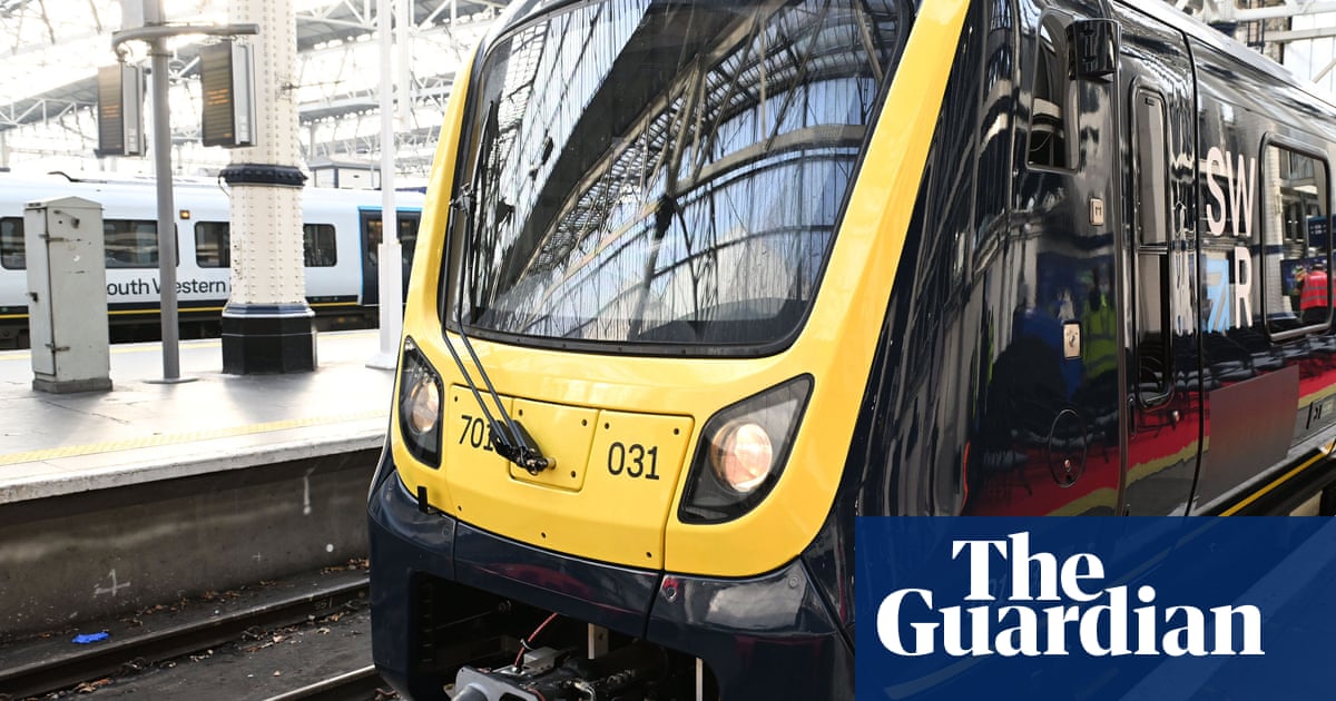 ‘New dawn’: first train service renationalised under Starmer begins