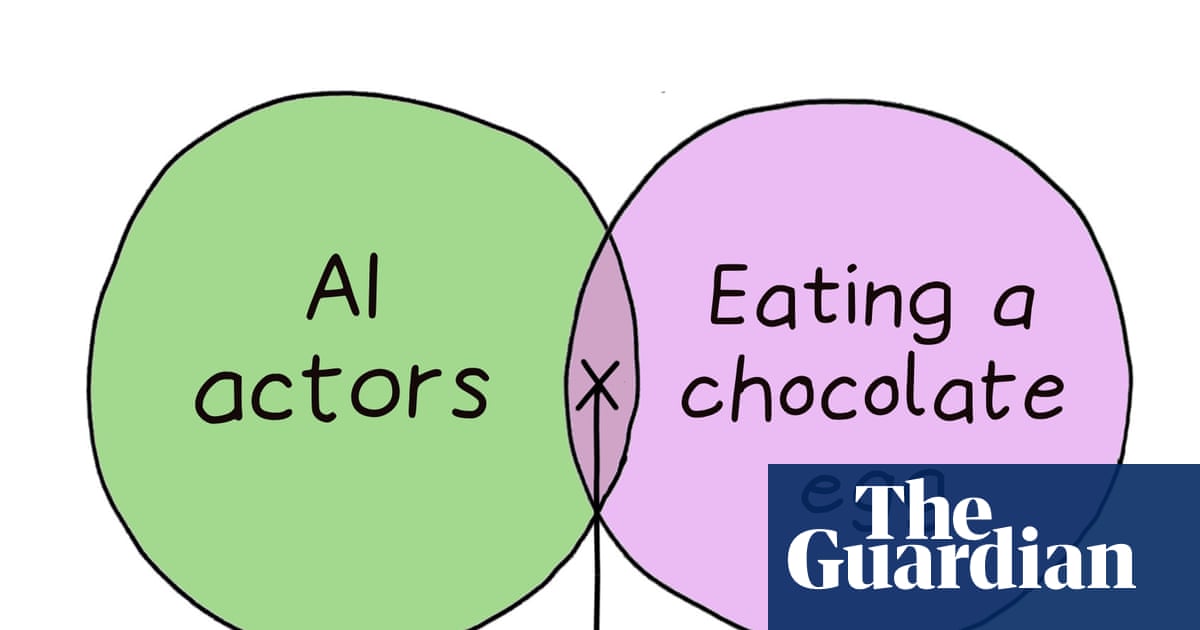 From AI actors to eating a chocolate egg: Edith Pritchett’s week in Venn diagrams – cartoon
