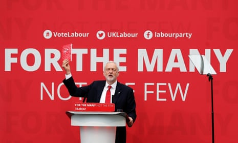 Jeremy Corbyn launches the Labour election manifesto at Bradford University.