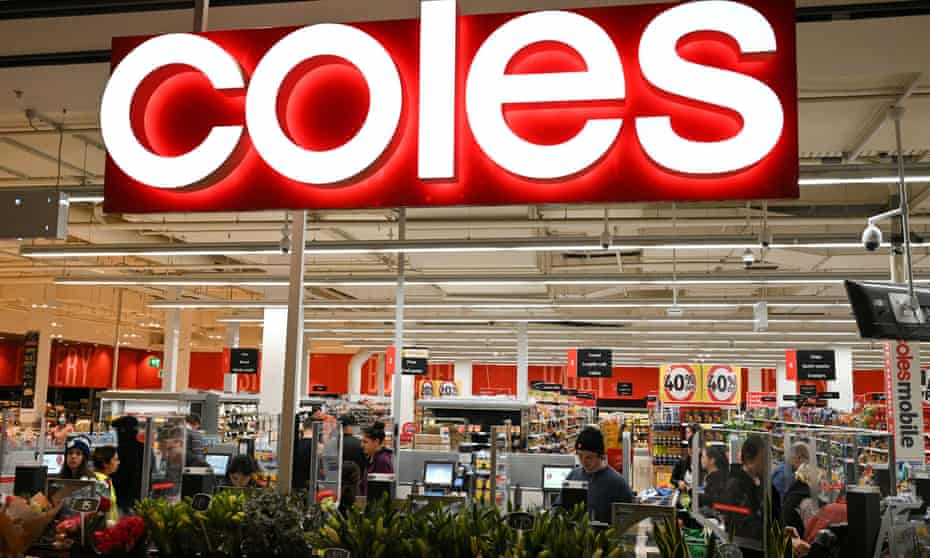 File photo of a Coles supermarket