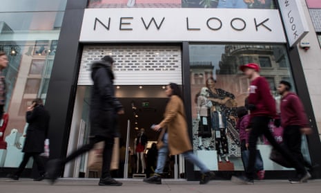 A New Look store on Oxford Street in London