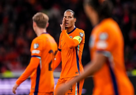 Virgil van Dijk of the Netherlands.
