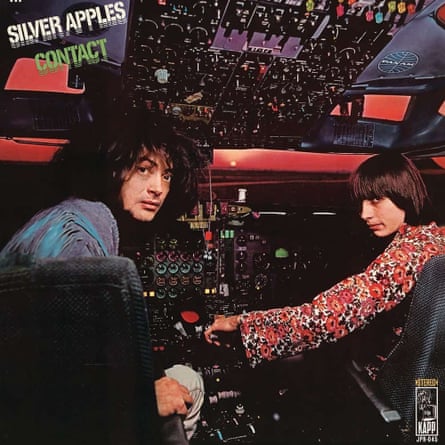 The front cover of Silver Apples: Contact.