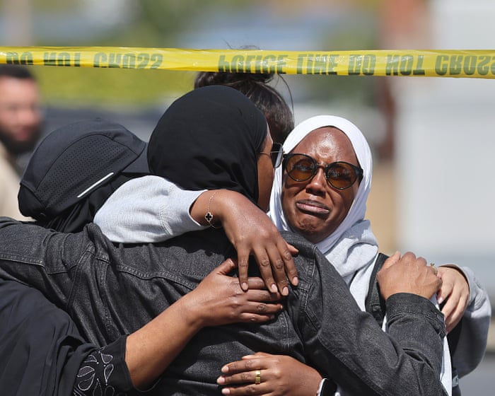 First Thing: Five people, including two suspects, killed in shooting at San Diego’s largest mosque