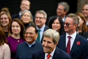 John Kerry, US special presidential envoy on climate, launches the First Movers Coalition, the green initiative announced by President Biden in Glasgow.