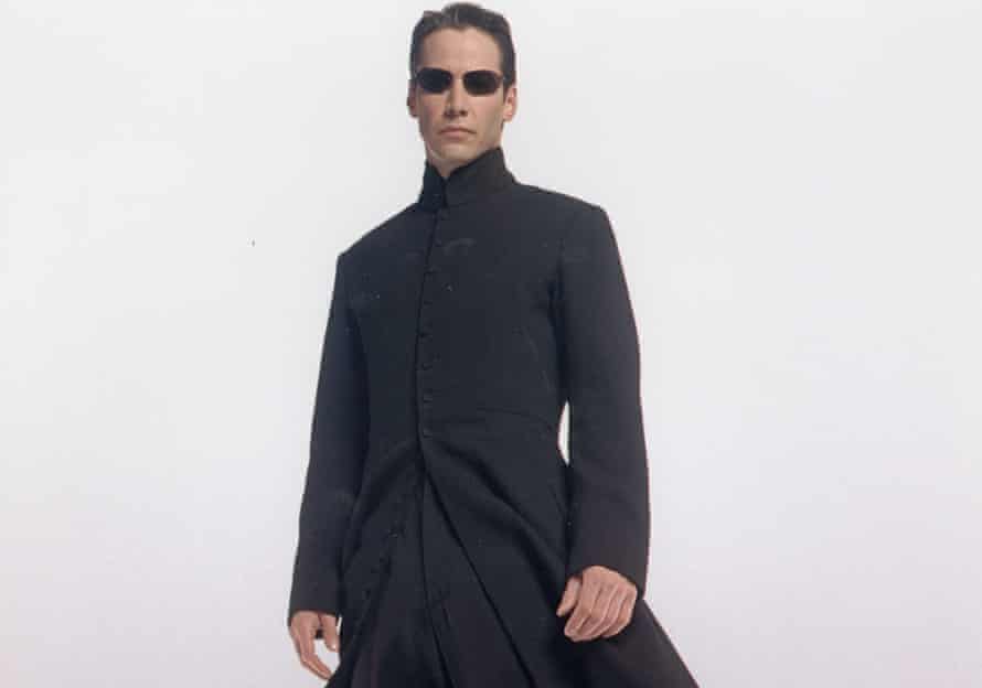 Keanu Reeves in The Matrix movie
