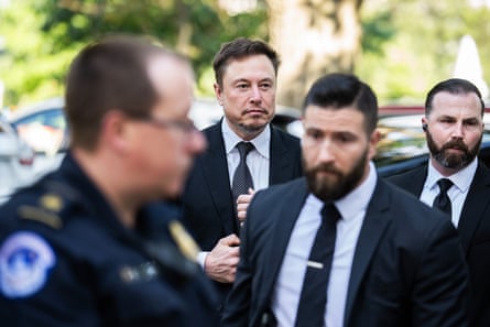 Elon Musk, CEO of Tesla and owner of X, in 2023