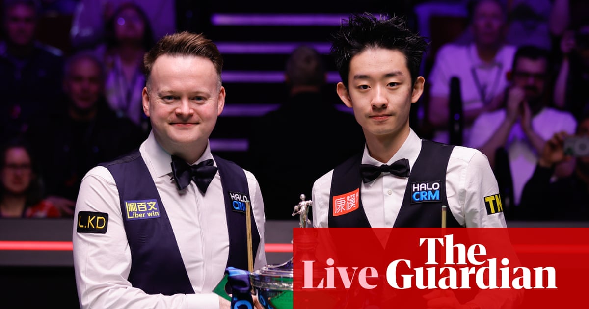 Shaun Murphy v Wu Yize: World Snooker Championship final day two – live