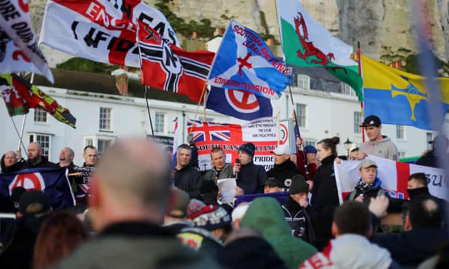Far-right protesters clashed with anti-fascists in Dover last week.