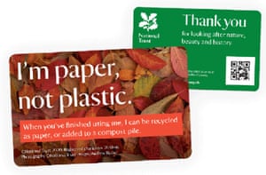 The new and old National Trust annual cards