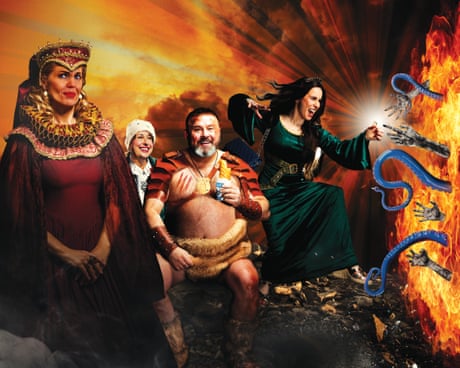 The Legend of Rooney’s Ring: Wayne and Coleen get their very own summer panto