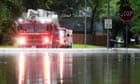 Officials in Houston warn of ‘catastrophic’ flooding as heavy storms slam region